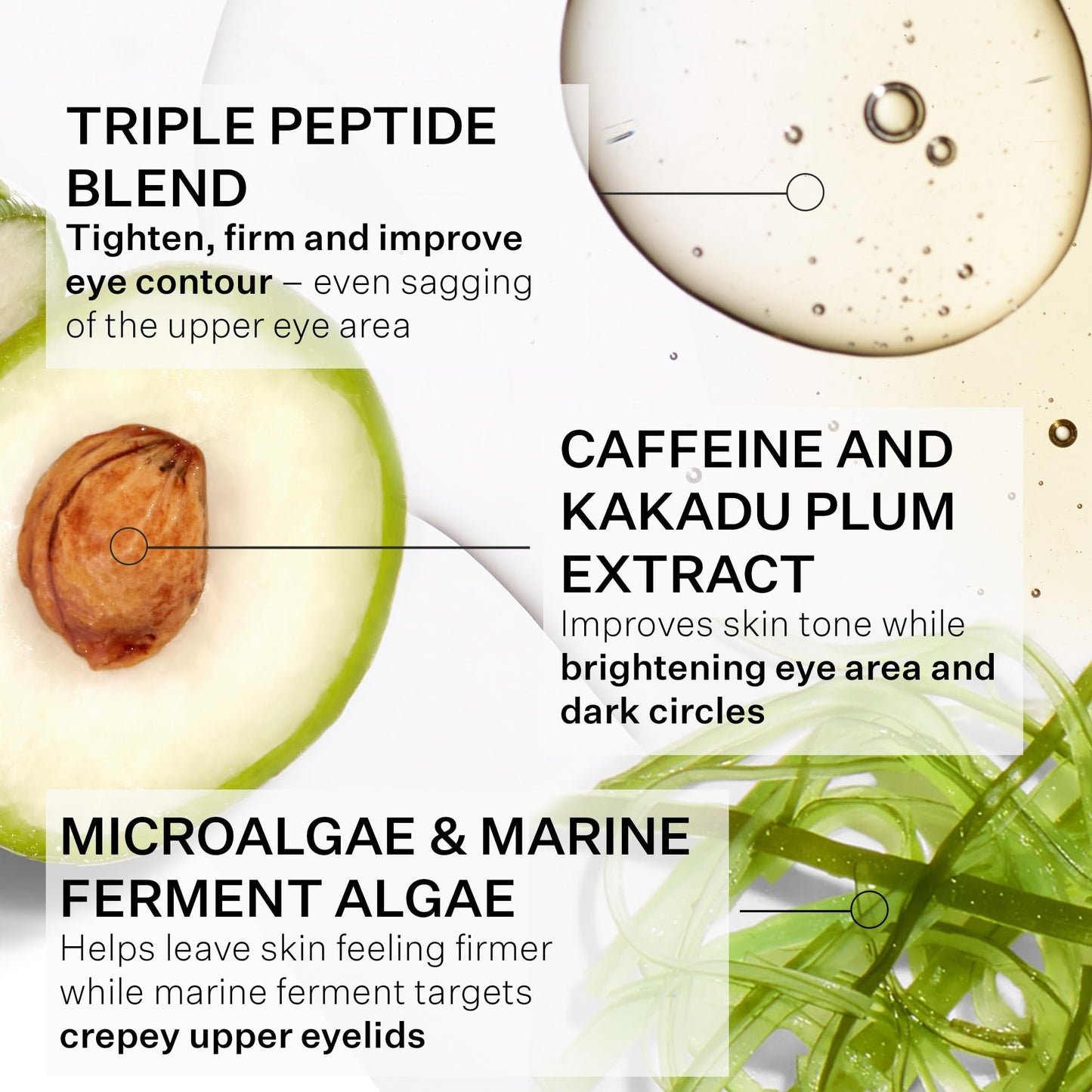 StriVectin Peptight 360° Eye Serum with Tightening & Brightening Peptides for Wrinkles, Puffiness & Under Eye Bags, 1 fl oz