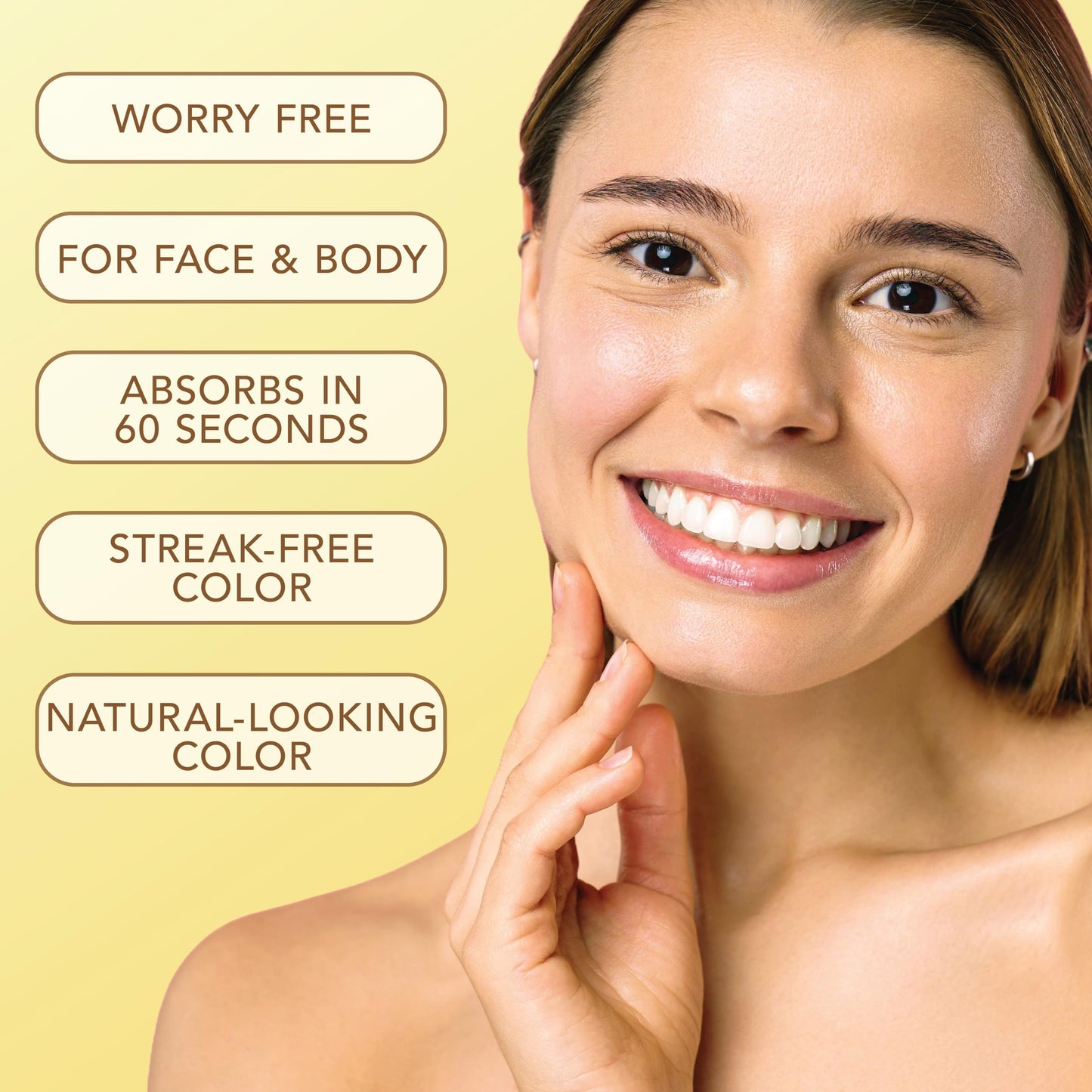 Jergens Natural Glow Hydra Gel Moisturizer with Hyaluronic Acid – Hydrating Self Tanner for Fair to Medium Skin, Fragrance-Free, 8.3 fl oz