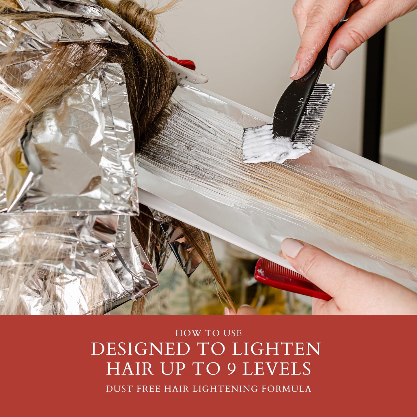 4BOND Premium Blue Hair Bleach Powder | Lifts Up to 9 Levels | Infused with Amino Acids, Quinoa, Keratin & Baobab Proteins | 16 Fl Oz