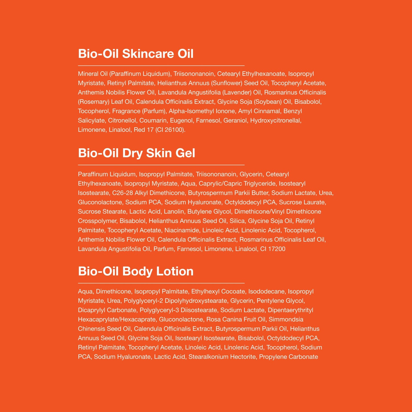 Bio-Oil 3-Pc Travel Skincare Set for Scars, Stretch Marks & Dry Skin – Oil, Gel & Body Lotion, Pregnancy & Maternity Friendly
