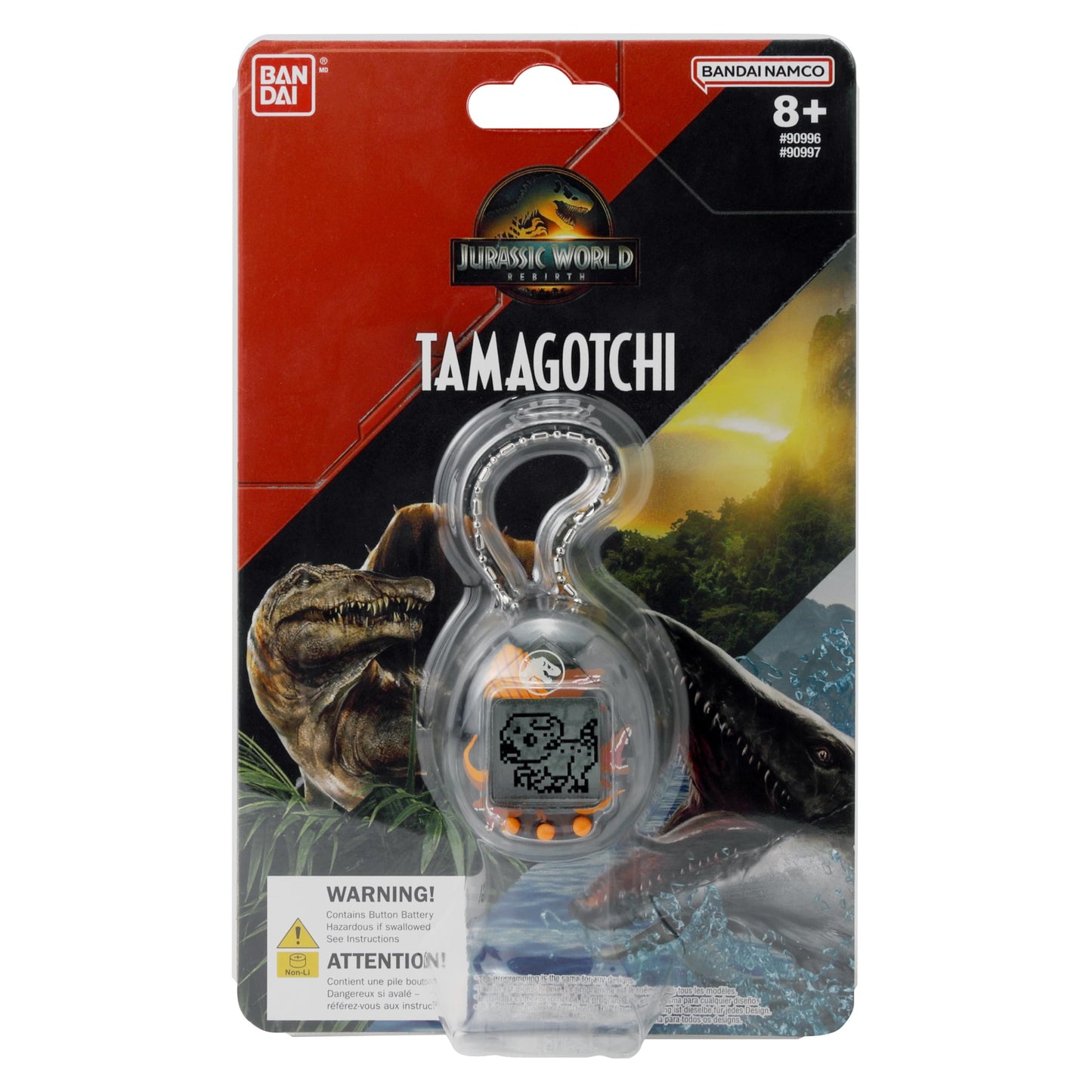 Tamagotchi Nano x Jurassic World Rebirth - Spinosaurus