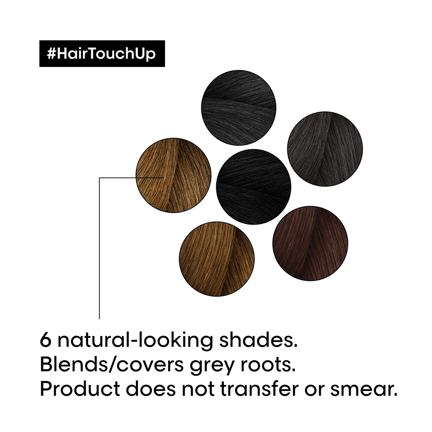 L'Oréal Professionnel Paris Hair Touch Up - Root Concealer Spray - Blends and Covers Grey Hair, Does Not Transfer or Smear, 2.0 Oz Light Brown