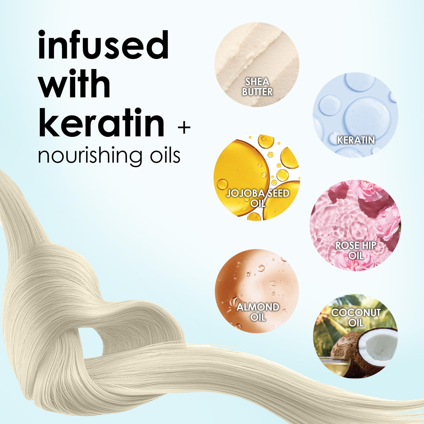 Keracolor Clenditioner PLATIUM Hair Dye - Semi Permanent Hair Color Depositing Conditioner, Cruelty-free, 33.8 Fl. Oz.