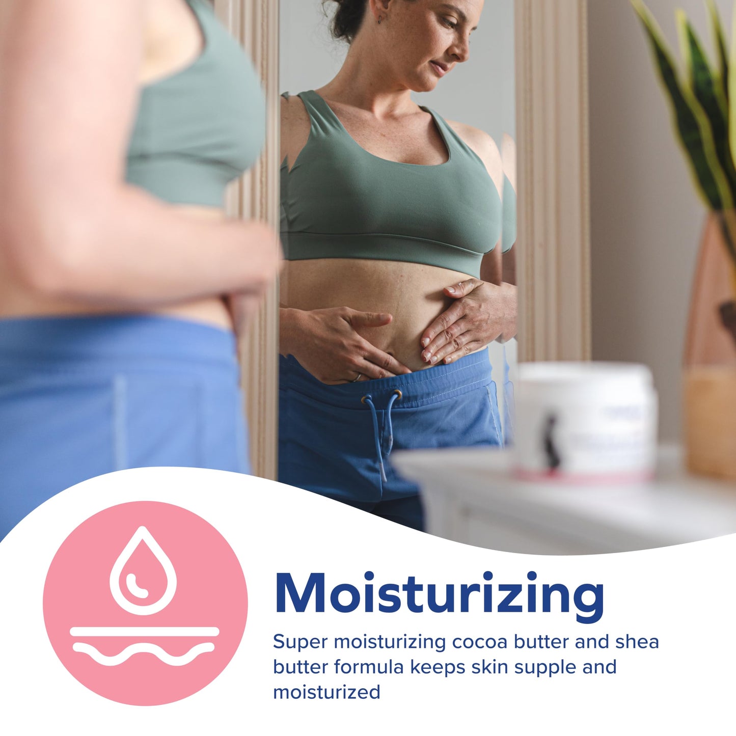 Dr. Talbot's Mom Stretch Mark Cream - Made With Cocoa and Shea Butter - Postpartum Care for Moms - 8 oz