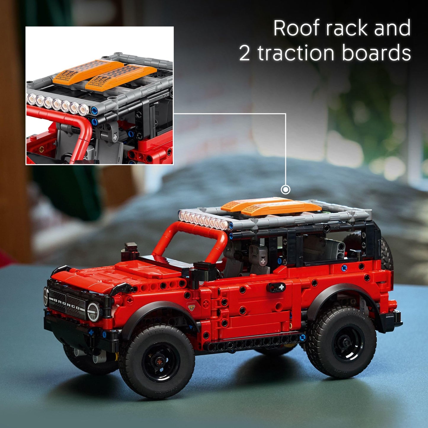 LEGO Technic Ford Bronco 42213 Building Toy for Kids 10+ – Model Car with Authentic Details, Cool Birthday Gift for Boys & Girls