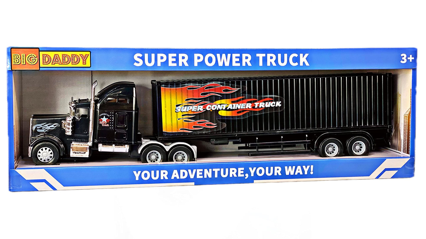 Big Daddy Heavy Duty Tractor Trailer Cargo Transporter with Cargo Hold