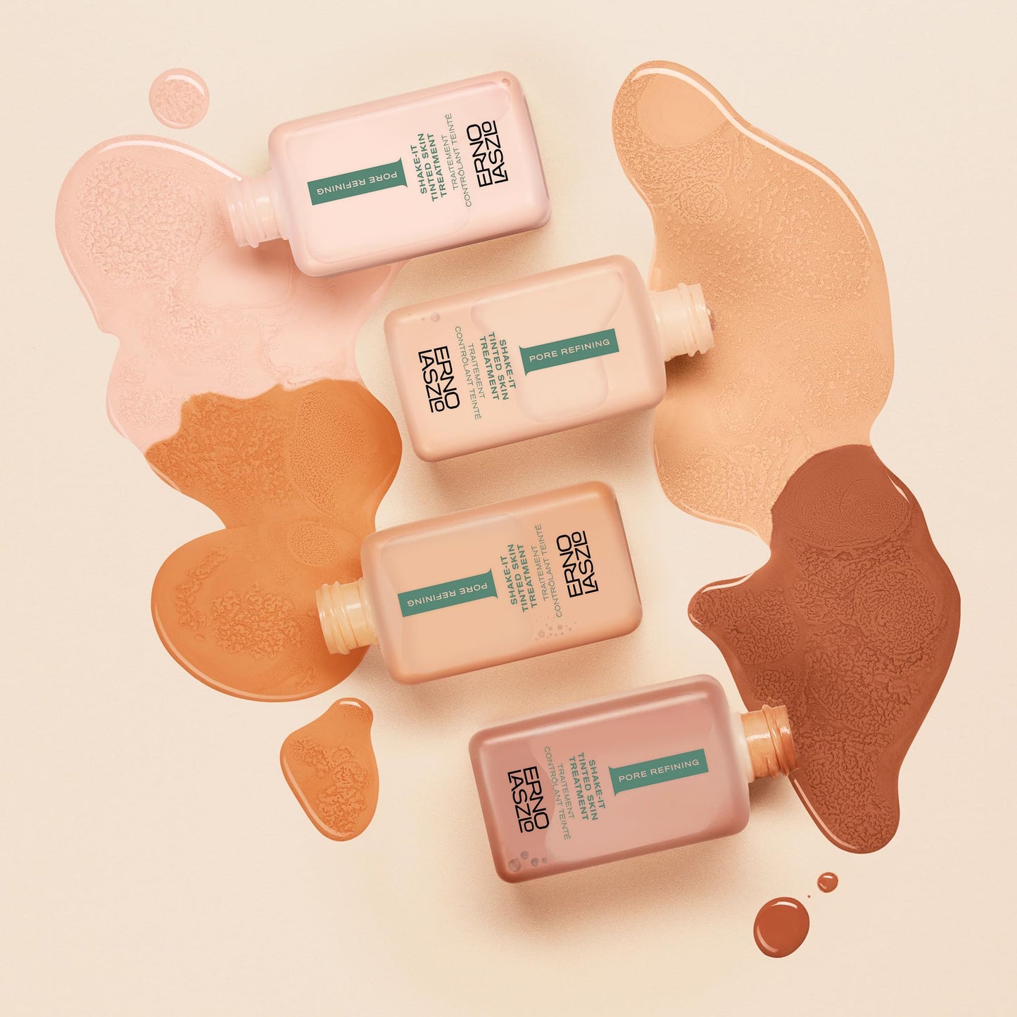 Erno Laszlo Shake-It Tinted Skincare Finisher – Neutral Matte Face Tint for Lighter Skin, Evens Tone & Minimizes Pores, 3 fl oz