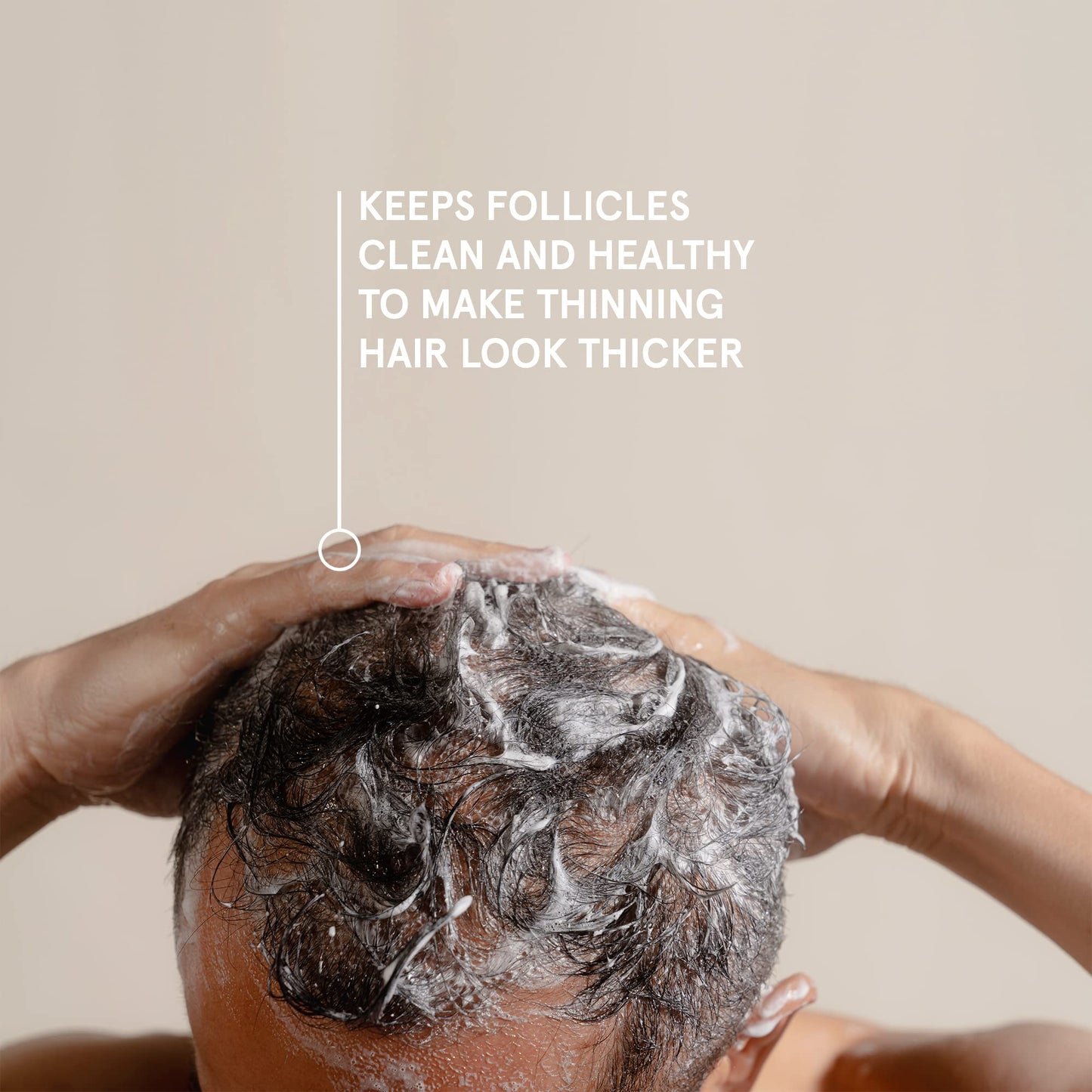 Keeps Hair Loss Shampoo for Men – Thickening Shampoo with Biotin, Caffeine & Saw Palmetto – DHT Blocker for Thinning Hair & Hair Growth, 8 oz