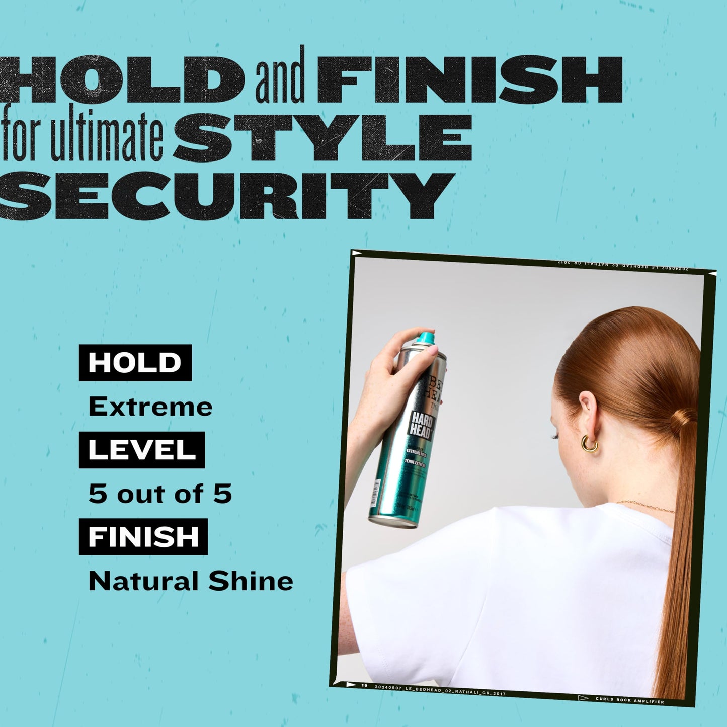 TIGI Bed Head Hard Head Hairspray for Extra Strong Hold 11.7 oz