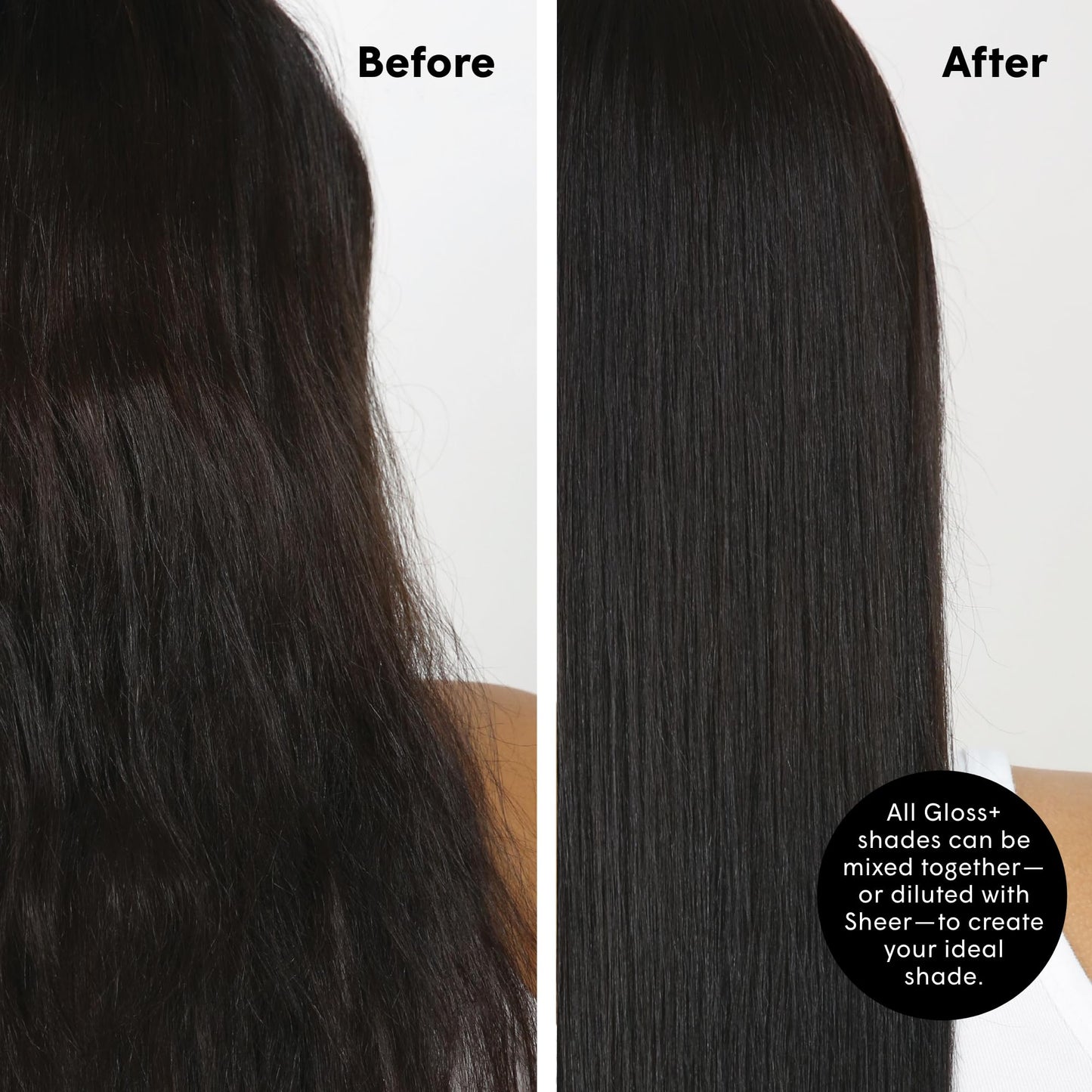 dpHUE Gloss+ Black, 6.5 oz | Semi-Permanent Hair Color & Deep Conditioner | Lasts Up to 8 Washes | Paraben & Sulfate-Free, Vegan