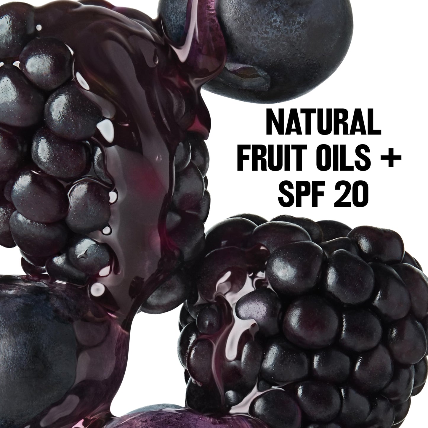 Revlon Kiss Tinted Lip Balm with SPF 20, Hydrating, Flavored, Infused with Natural Fruit Oils, 035 Berry Burst, 0.09 oz