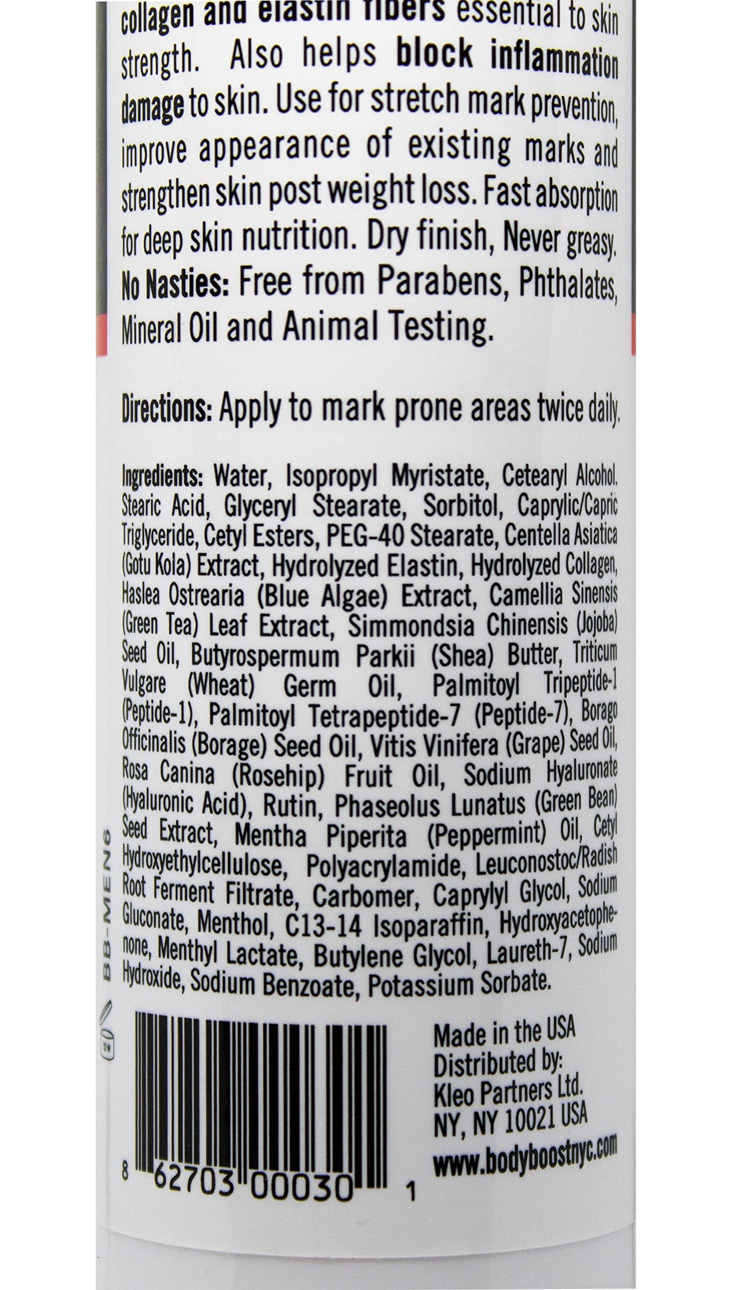 Body Boost Men Turbo Stretch Mark Treatment- Stretch Mark and Scar Treatment for Bodybuilding