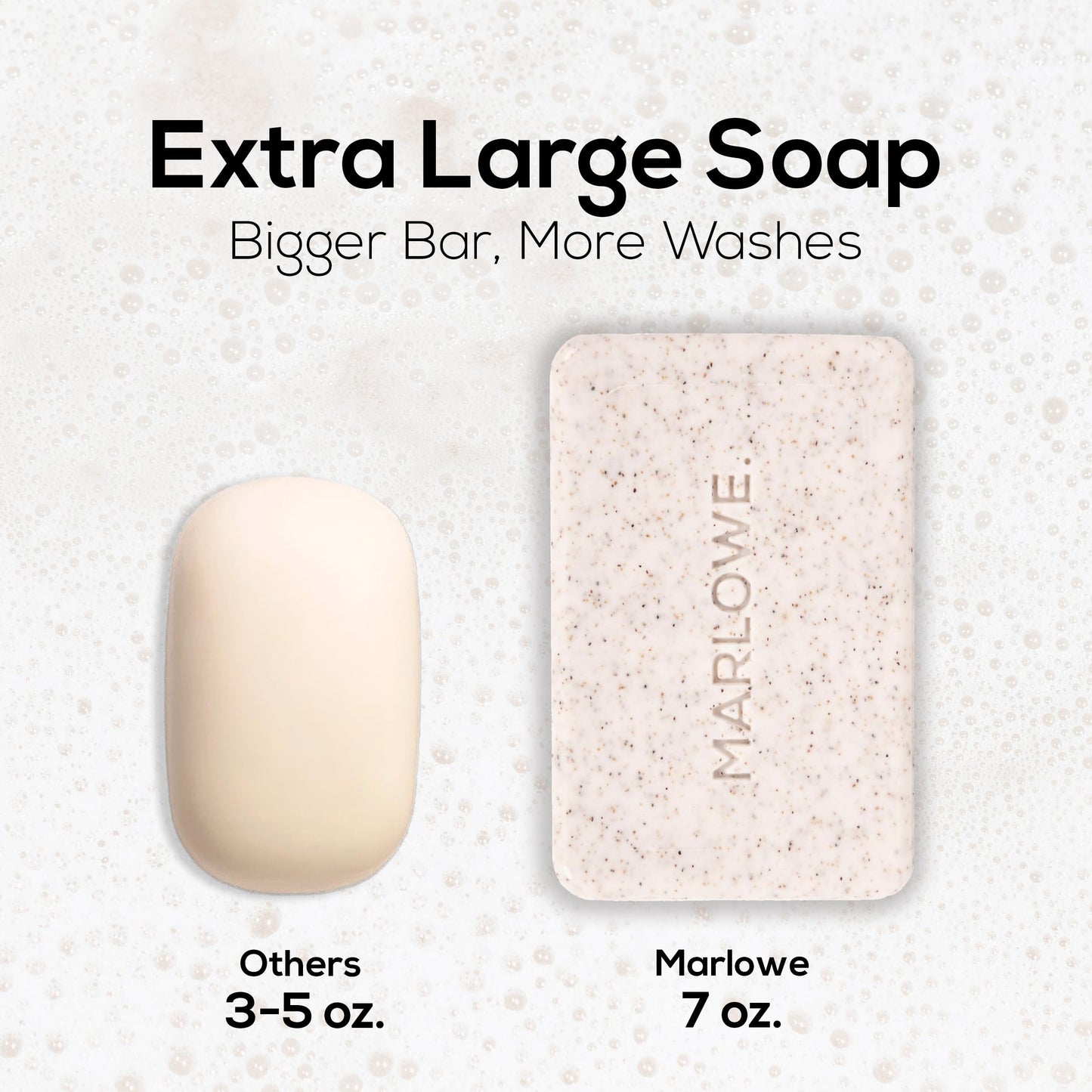 MARLOWE No. 102 Body Scrub Soap, 7oz – Exfoliating Bar with Shea Butter, Olive Oil & Green Tea, Smoothes & Revitalizes Skin, Sage & Fir Scent