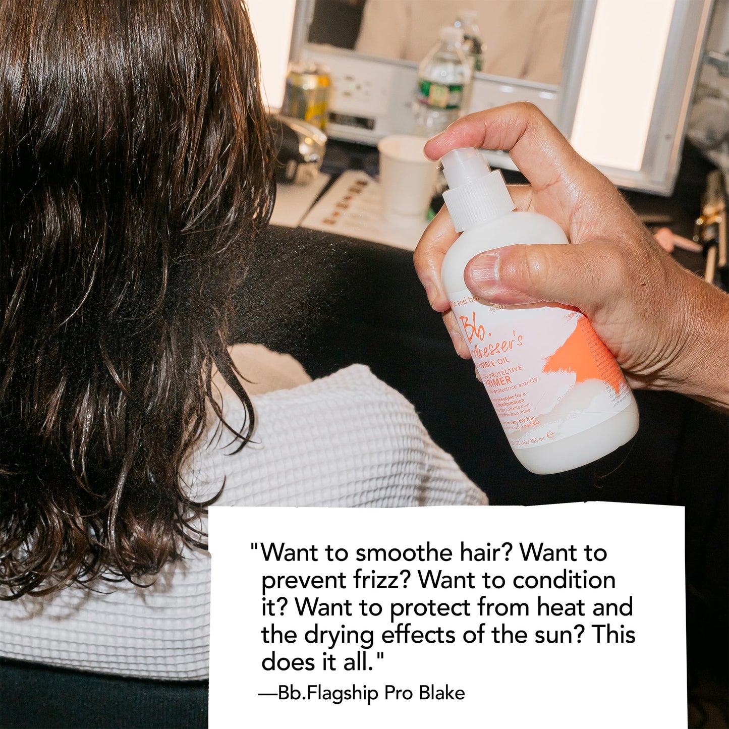 Bumble and bumble Hairdresser's Invisible Oil Leave-In Conditioner | Heat & UV Protectant Primer | Hydrating, Anti-Frizz, Color Safe | 8.5 Fl Oz