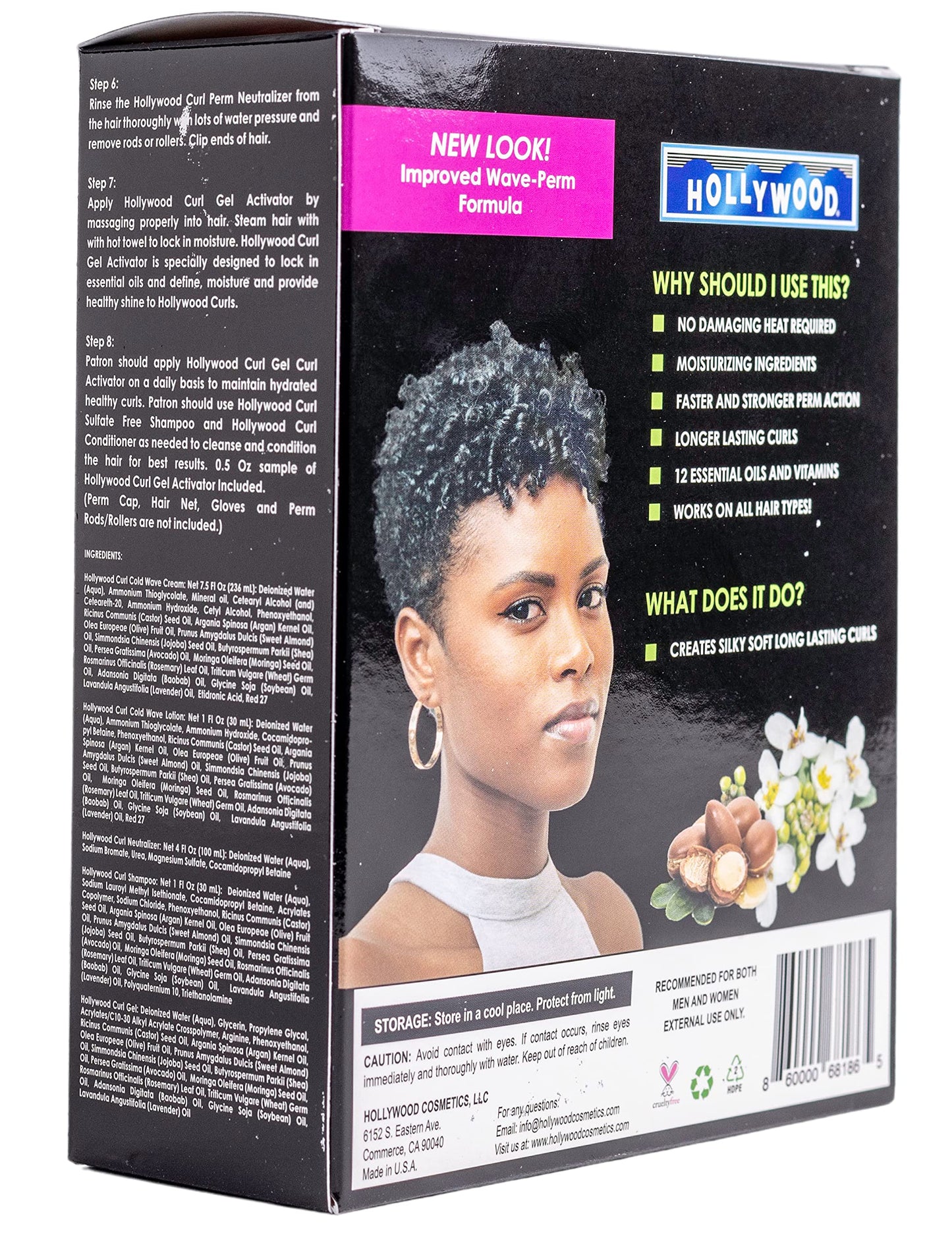 Hollywood Curl Cold Wave Per Kit
