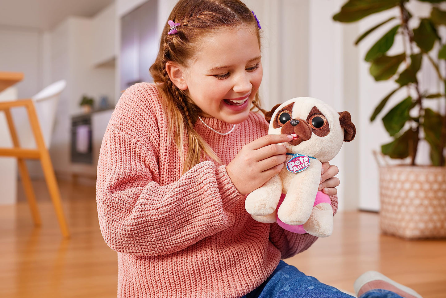 Pets Alive Pooping Puppies Husky by ZURU – Ultra Soft Interactive Plush Puppy Toy for Kids, Fun Surprise Electronic Pet