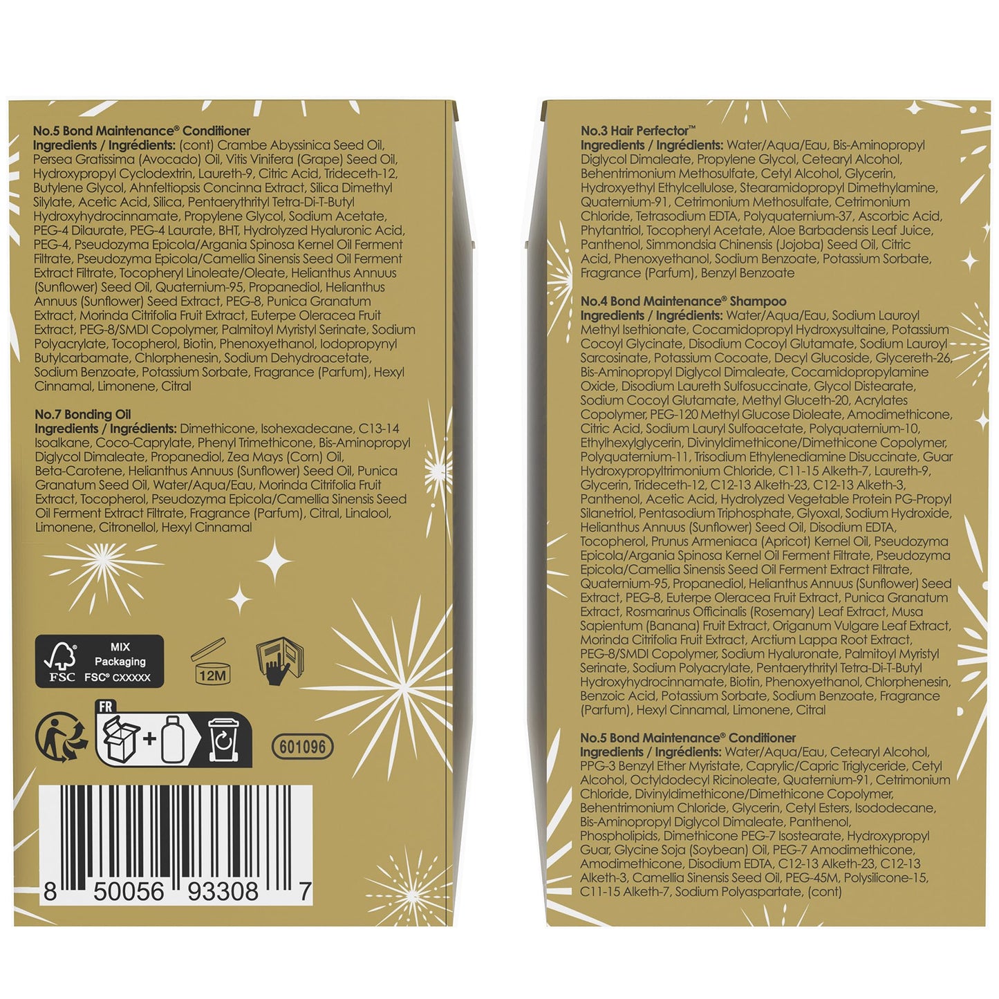 Olaplex In Good Repair Hair Kit – No.3, 4, 5, 7 Bonding Set | Strengthen, Hydrate & Repair | Frizz Control (72H), Shine & Damage Protection