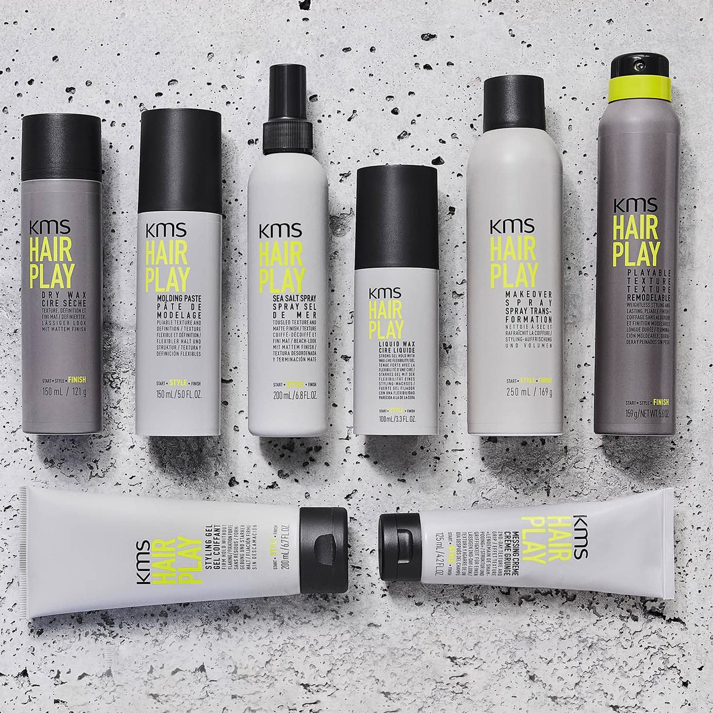 KMS HAIRPLAY Sea Salt Spray, 6.7 oz
