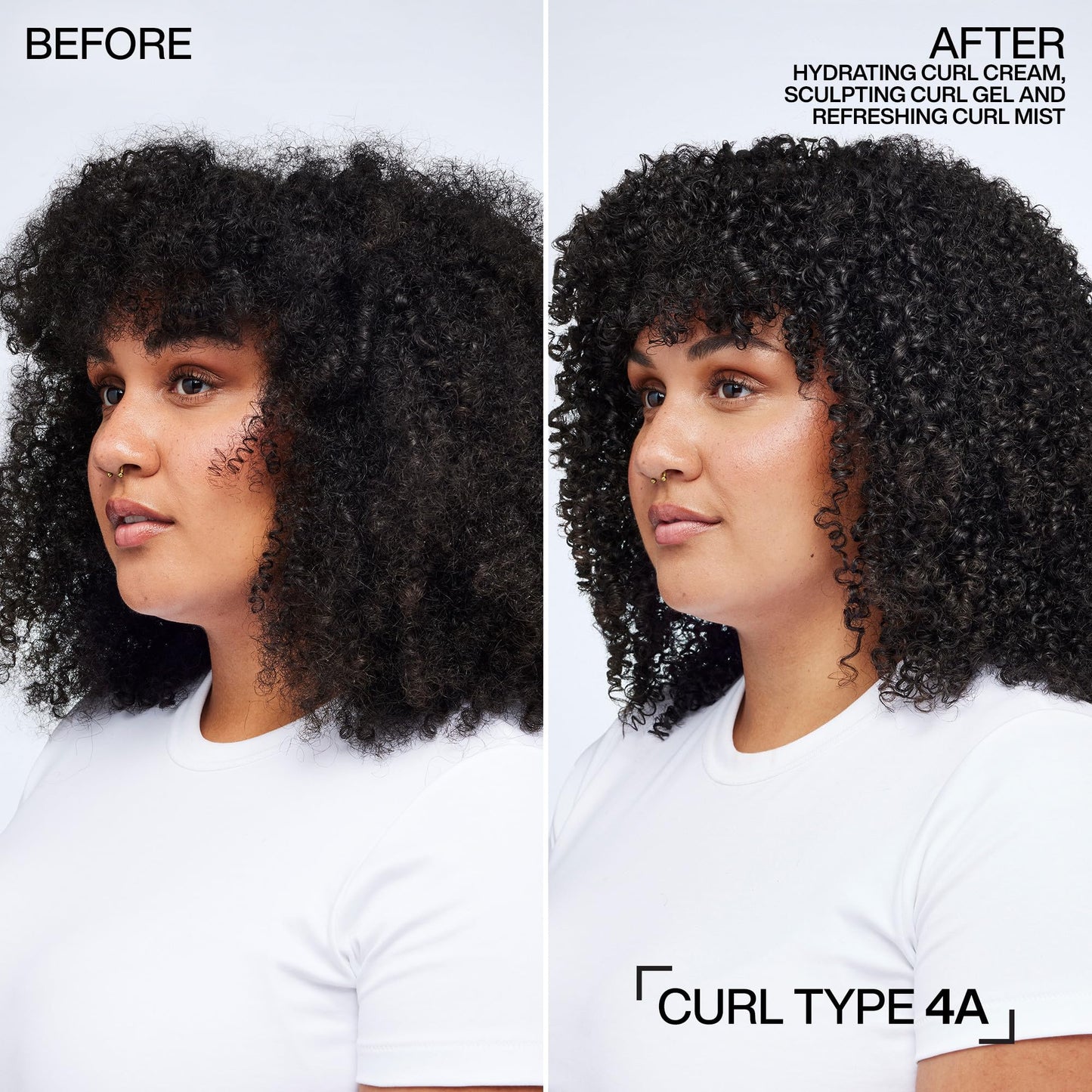 Redken Hydrating Curl Cream - 72-Hour Curl Definition, Heat Protection up to 450°F, Silicone-Free & Paraben-Free