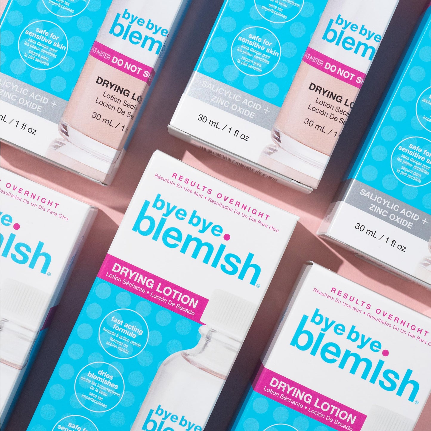 Bye Bye Blemish Acne Drying Lotion, Reduce Pimples Overnight 1oz, 1-Pack