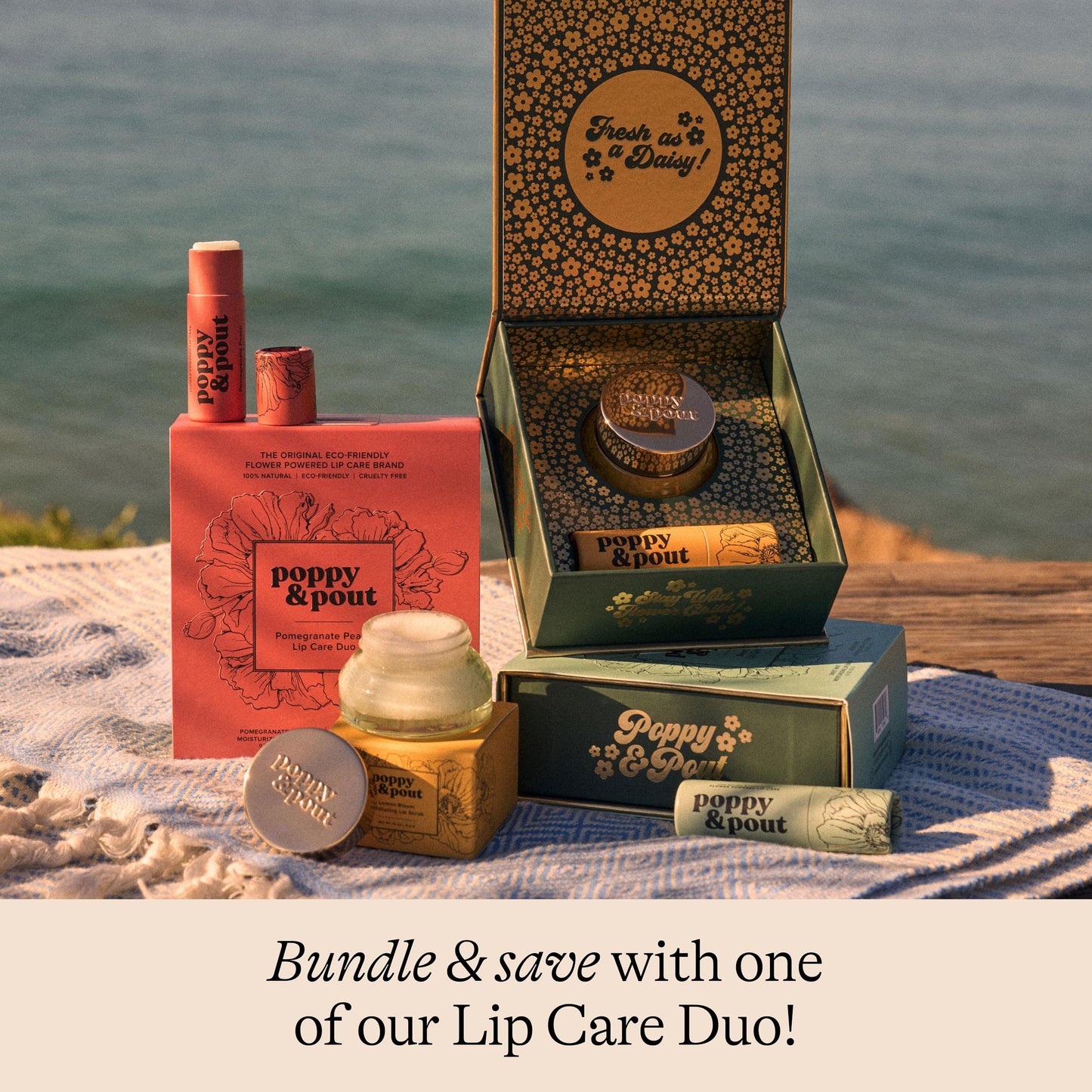 Poppy & Pout Marshmallow Creme Lip Scrub – Natural, Moisturizing Sugar Exfoliator with Essential Oils, Smooths & Hydrates, Cruelty-Free